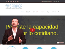 Tablet Screenshot of drsanper.com